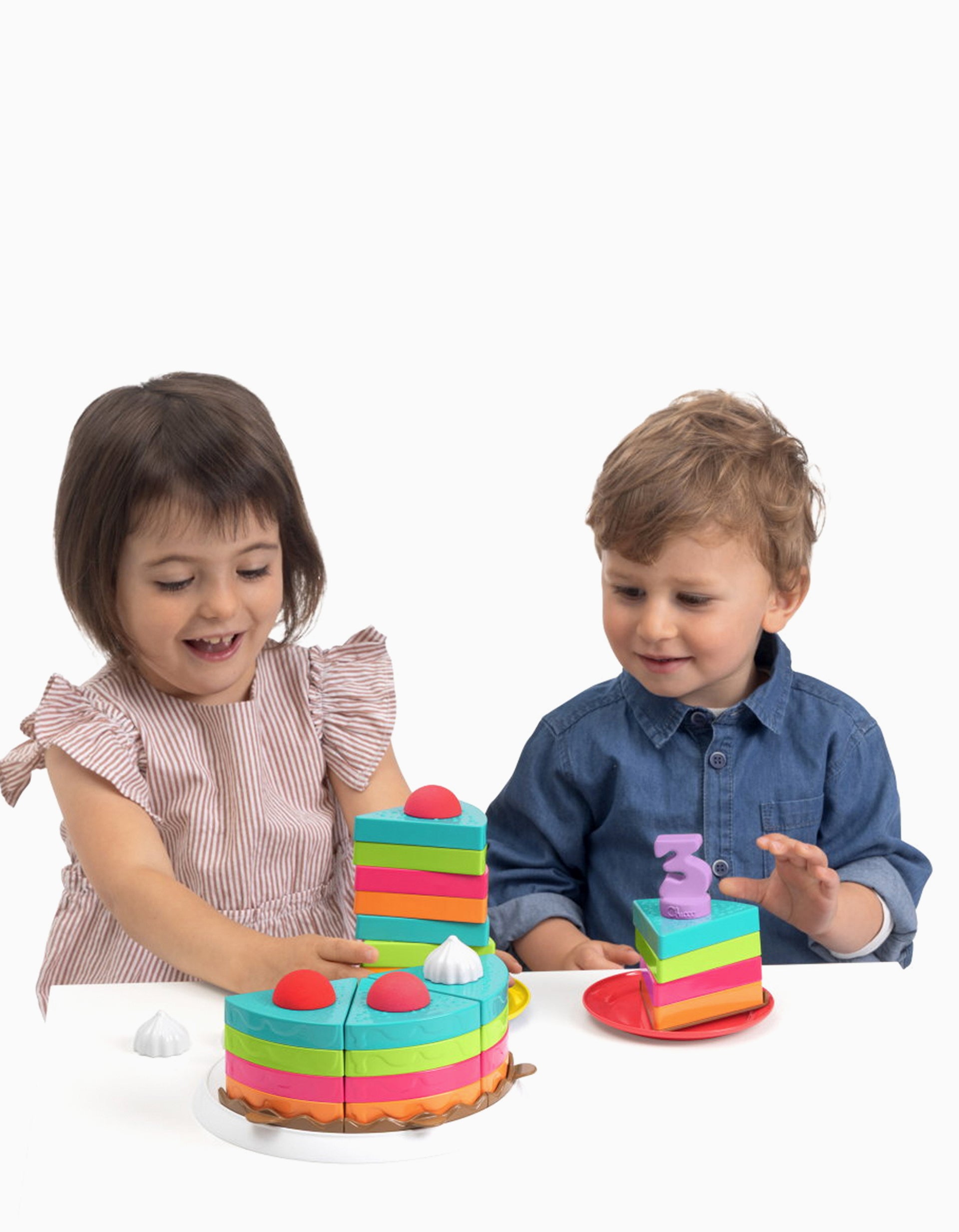 Play Set Rainbow Cake Chicco 12M+