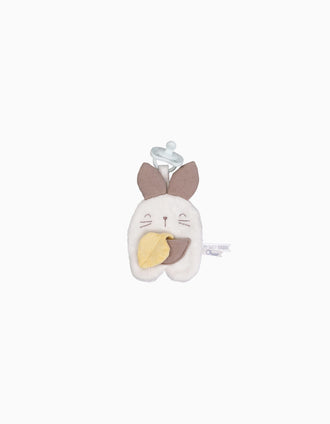Soother Clip Bunny Doudou Chicco 0M+