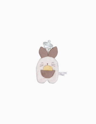 Soother Clip Bunny Doudou Chicco 0M+