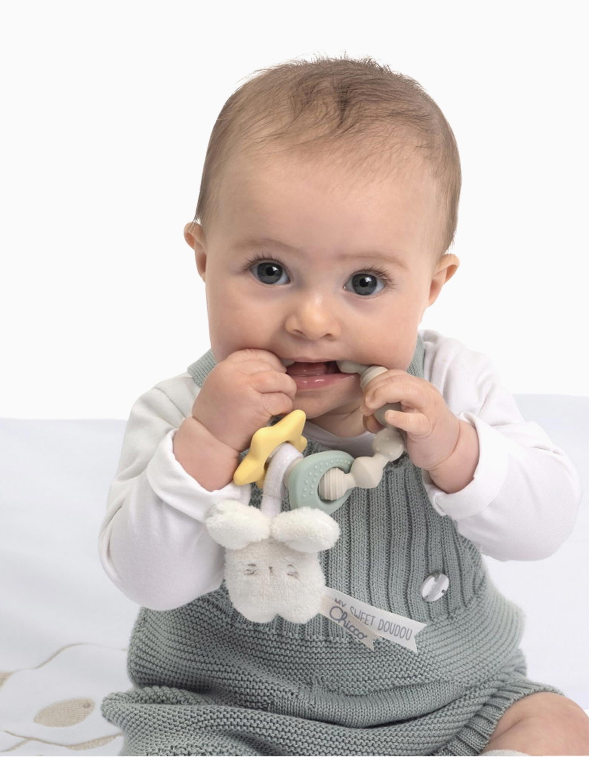 Anel de Dentição Coelho Doudou Chicco 0M+