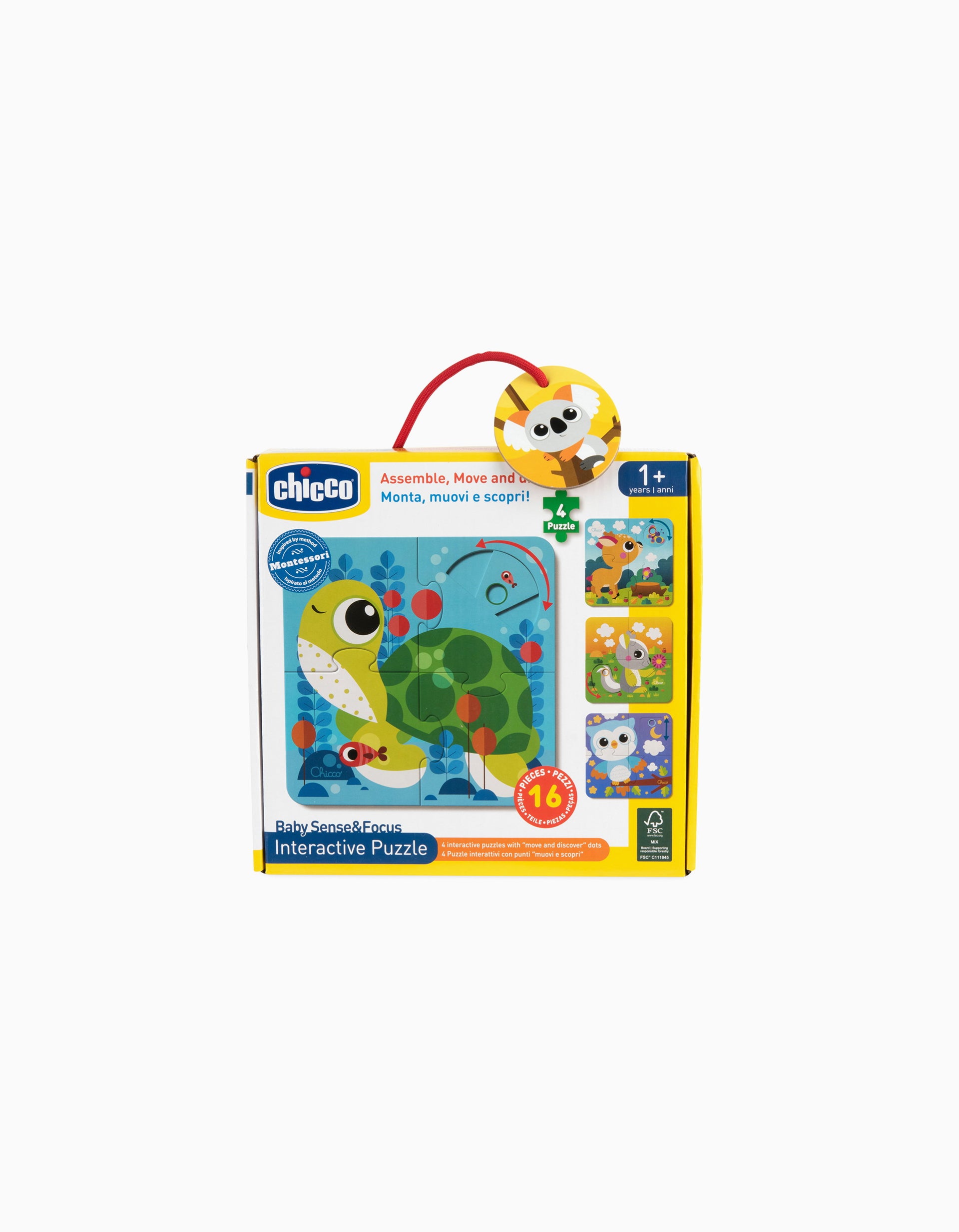 Puzzle Interactivo Chicco 12M+