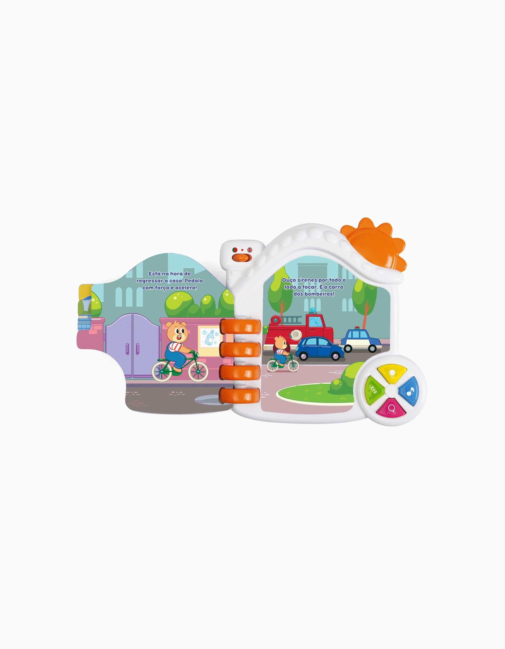 O Livro da Cidade Bilíngue PT-EN Chicco 6M+