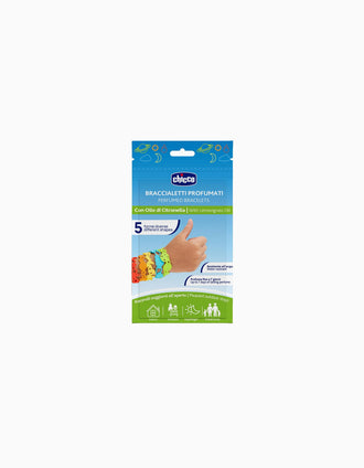 Pack of 5 Perfumed Anti-Mosquito Bracelets Chicco