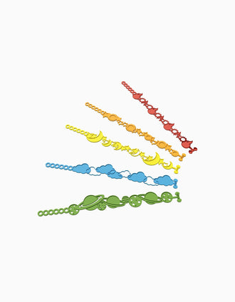 Pack of 5 Perfumed Anti-Mosquito Bracelets Chicco
