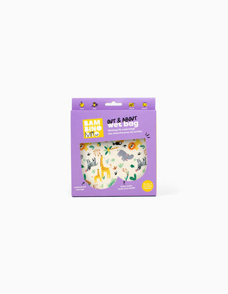 Waterproof Wet Diaper Bag Safari Squad Bambino Mio