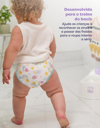 Culottes d'Apprentissage de la Propreté Happy Days Bambino Mio 3-4 Ans
