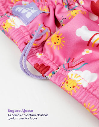 Couche de Bain Réutilisable Taille L Happy Days Bambino Mio