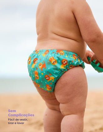 Couche de Bain Réutilisable Taille L Cool Cats Bambino Mio