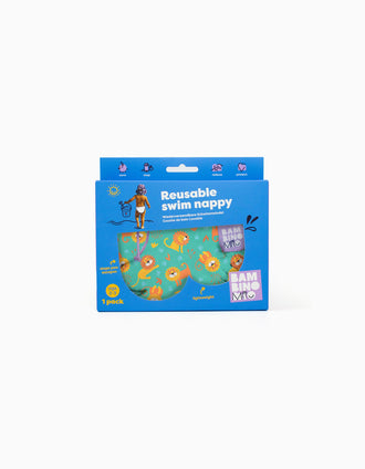 Couche de Bain Réutilisable Taille XL Cool Cats Bambino Mio