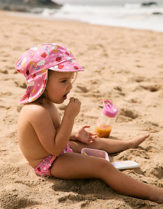 Reversible Swim Hat UPF 40+ Happy Days Bambino Mio 1-3Y
