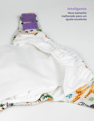 Lot de 100 Doublures de Couches Biodégradables Bambino Mio