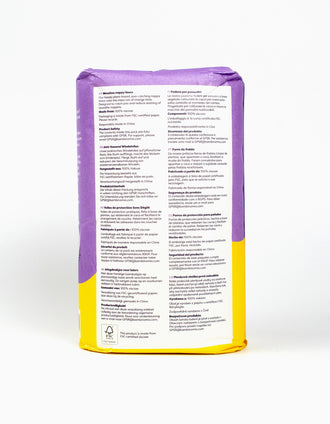 Lot de 100 Doublures de Couches Biodégradables Bambino Mio