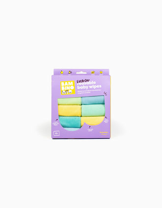 Pack of 10 Reusable Baby Wipes Bambino Mio
