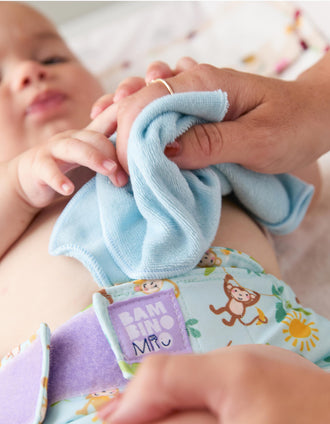 Pack of 10 Reusable Baby Wipes Bambino Mio