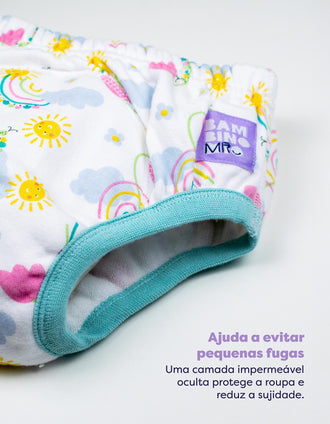 Culottes d'Apprentissage de la Propreté Happy Days Bambino Mio 2-3 Ans