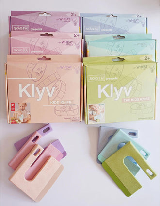 Couteau d'Apprentissage pour Enfant Skågfä Klyv 2A+, Aqua