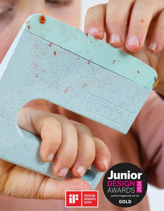Couteau d'Apprentissage pour Enfant Skågfä Klyv 2A+, Aqua