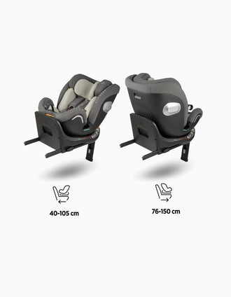 Car Seat I-Size Serena Babyauto (40-150 cm), Olive Grey