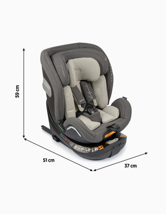 Car Seat I-Size Serena Babyauto (40-150 cm), Olive Grey