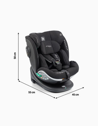 Car Seat I-Size Serena Babyauto (40-150 cm), Black Coal