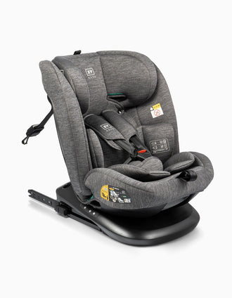 Cadeira Auto I-Size ZY Primecare Fix III (76-150Cm), Dobey Grey