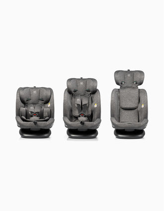 Cadeira Auto I-Size ZY Primecare Fix III (76-150Cm), Dobey Grey