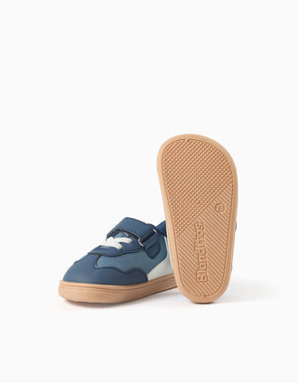 Zapatillas Blanditos Barefoot Platy para bebés y niños, azul