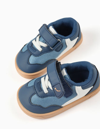 Zapatillas Blanditos Barefoot Platy para bebés y niños, azul