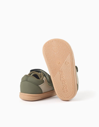 Zapatillas Blanditos Barefoot Platy para bebés y niños, verdes