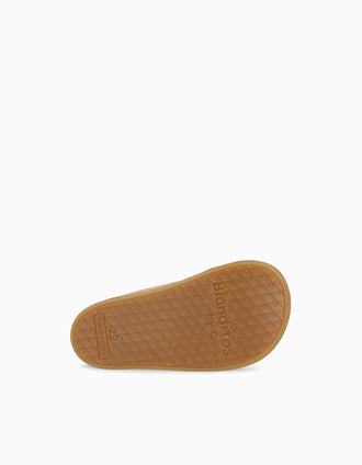 Blanditos Barefoot Londres trainers with touch-fasteners for babies, beige