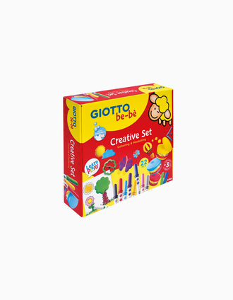 Kit Créatif de Coloriage et de Modelage 22 Pcs Giotto Be-Bè 3A+