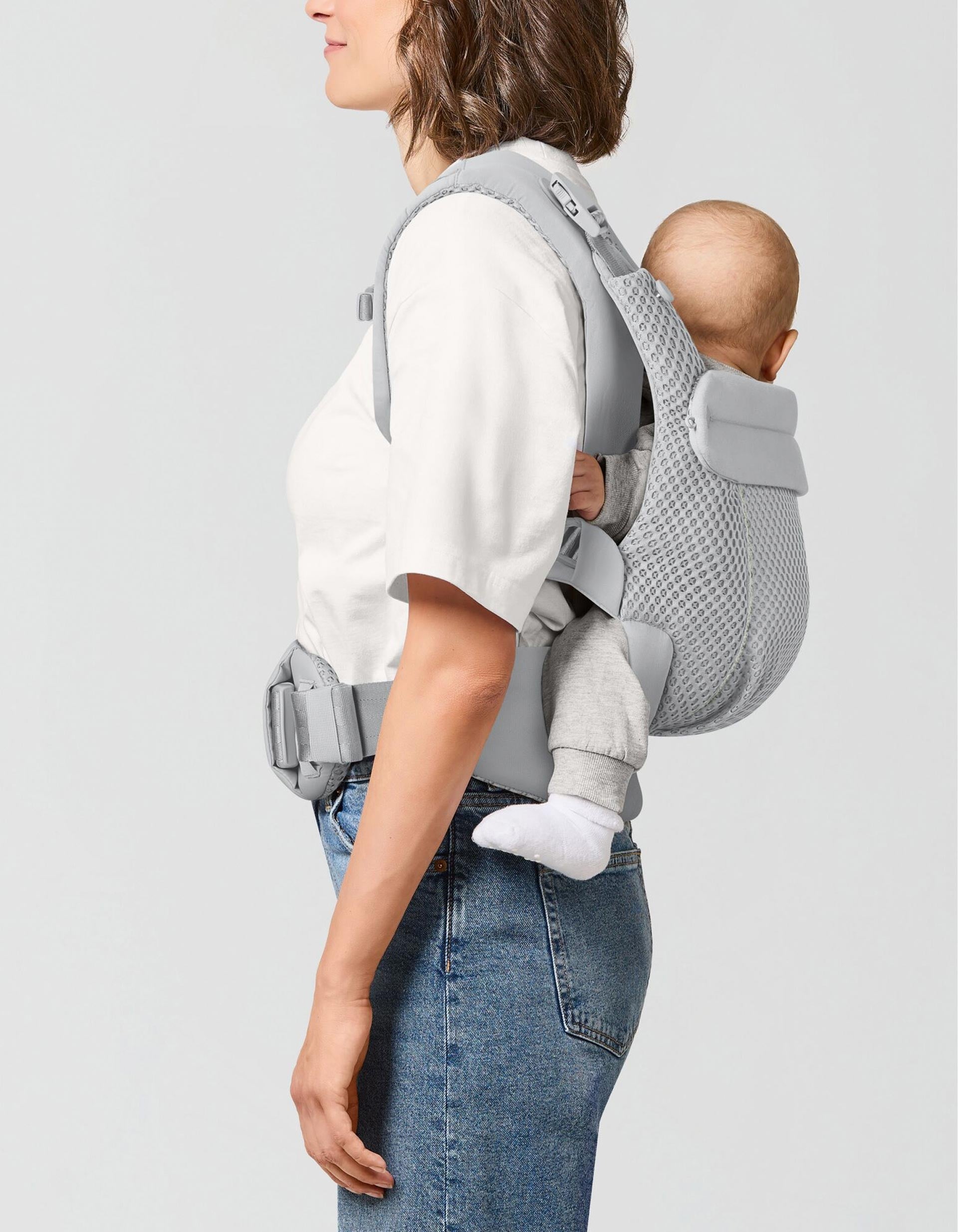 Baby Carrier Amya Cybex, Fog Grey