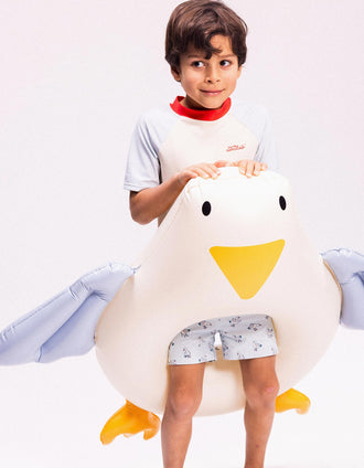 Inflatable Swim Ring 65 cm Swim Essentials Sunny Seagull 3Y+