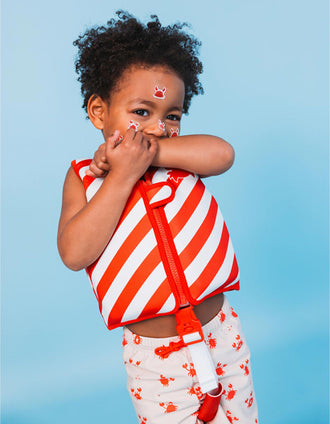 Flotation Vest Swim Essentials Crab Red 18-30Kg/3-6Y