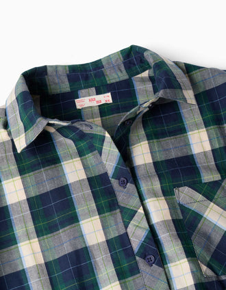 Chemise à manches longues à carreaux You&Me pour femme, multicolore