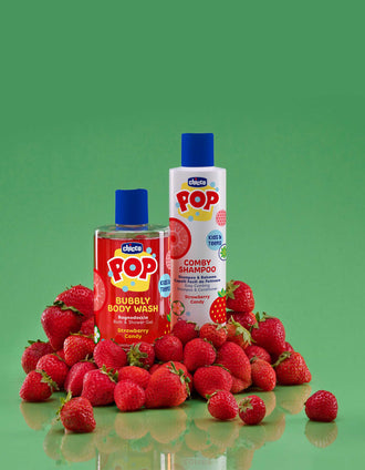 Shower Gel 300ml Chicco Pop, Strawberry