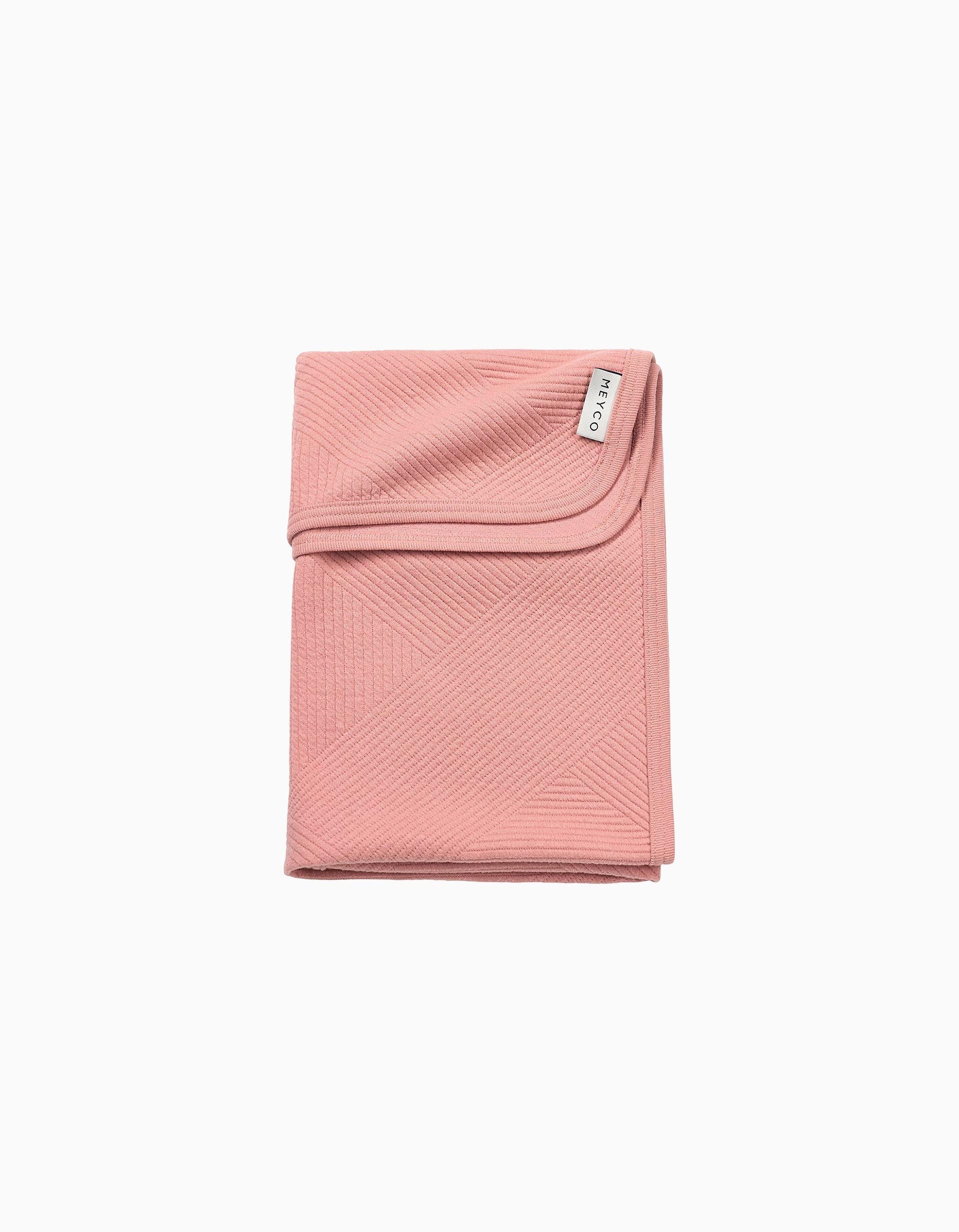 Couverture Baby Pure Meyco 75X100 cm, Rose