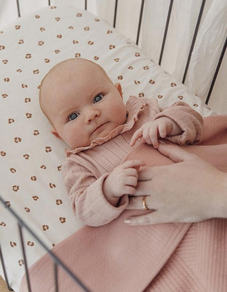 Couverture Baby Pure Meyco 75X100 cm, Rose