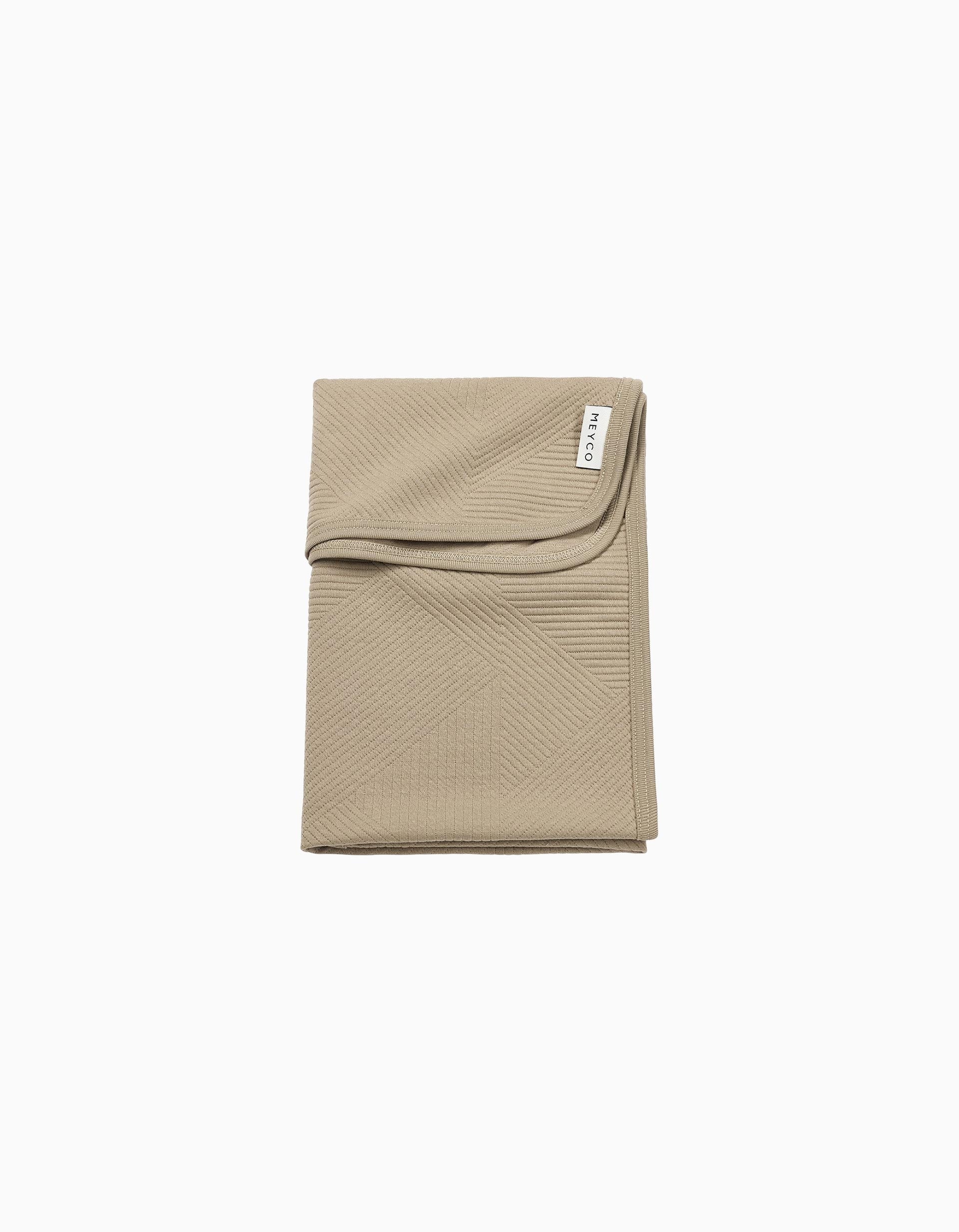 Manta Baby Pure Meyco 75 X 100 Cm, Gris Topo