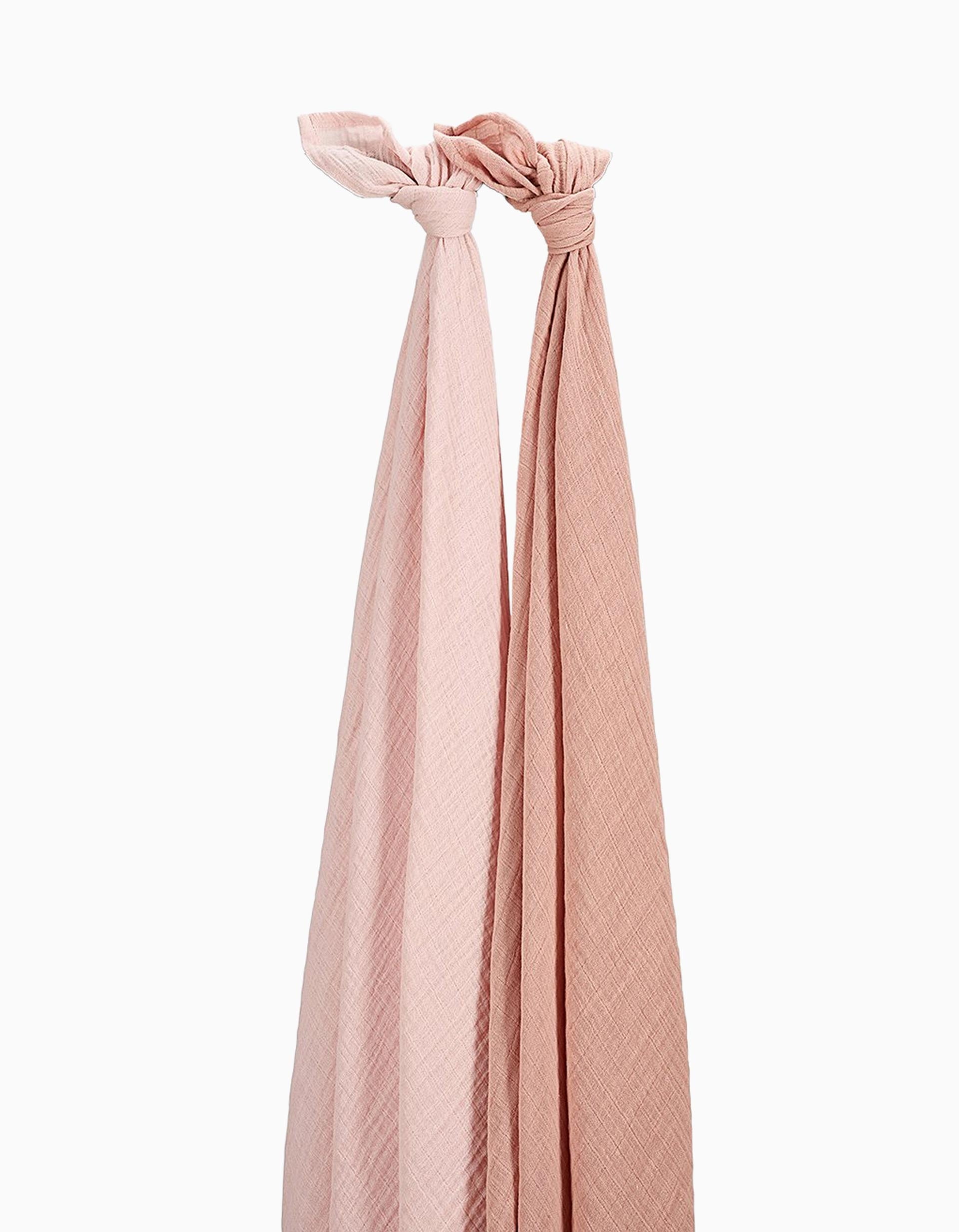 Pack de 2 Muselinas Meyco 120X120 Cm, Soft Rose