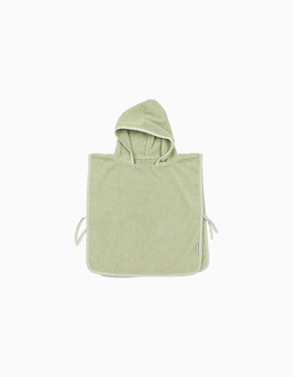 Poncho de Bain en Coton Meyco 1-3A, Soft Olive