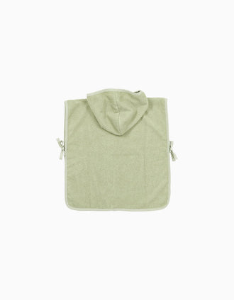 Poncho de Bain en Coton Meyco 1-3A, Soft Olive
