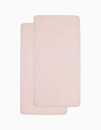 Conjunto de 2 Sábanas Bajeras Meyco 60X120 cm, Soft Pink