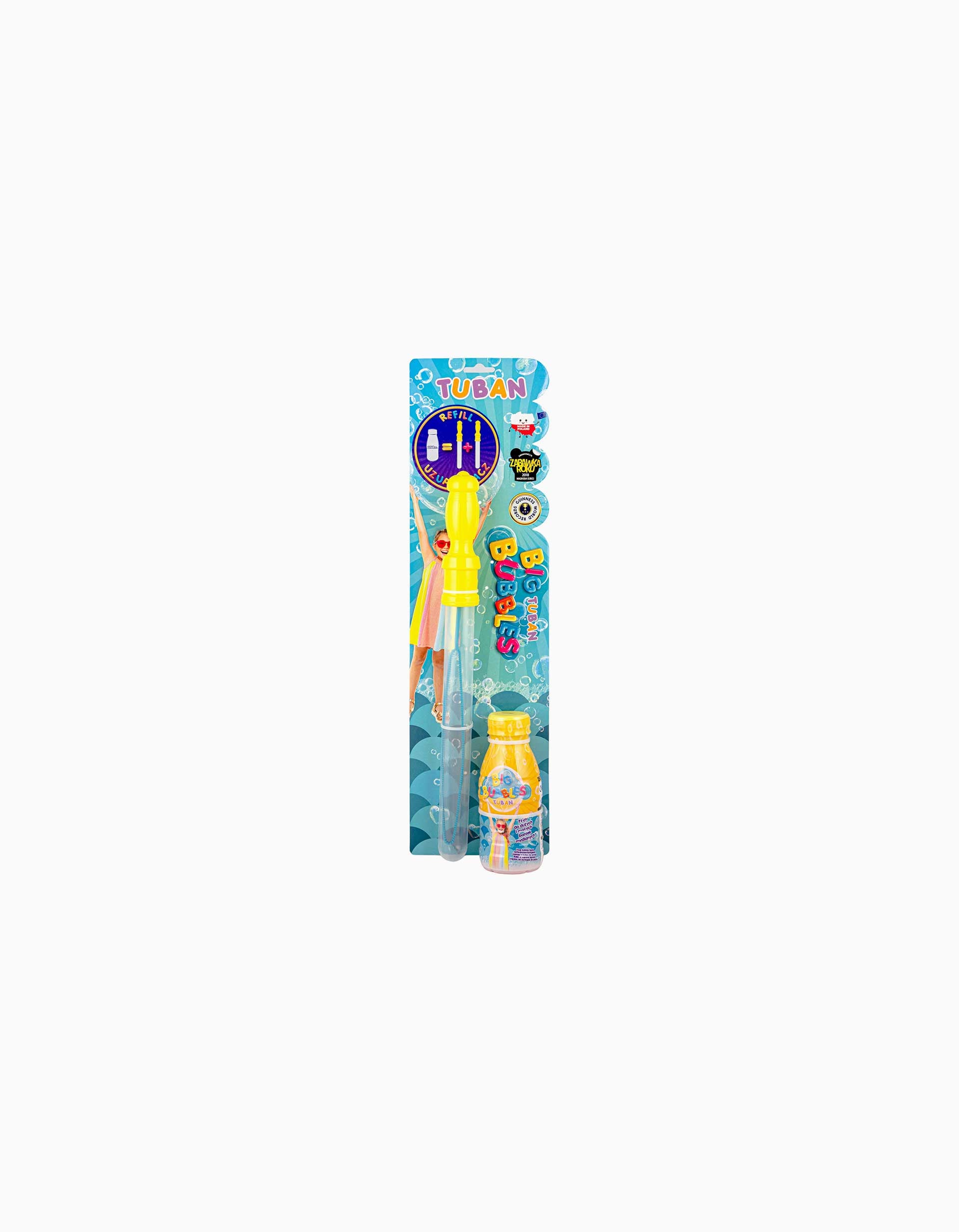 Set Épée à Bulles de Savon & Liquide Tuban 250 ml