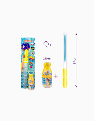 Set Épée à Bulles de Savon & Liquide Tuban 250 ml