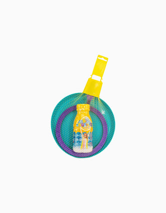 Set Anneau à Bulles de Savon & Assiette & Liquide Tuban 250 ml
