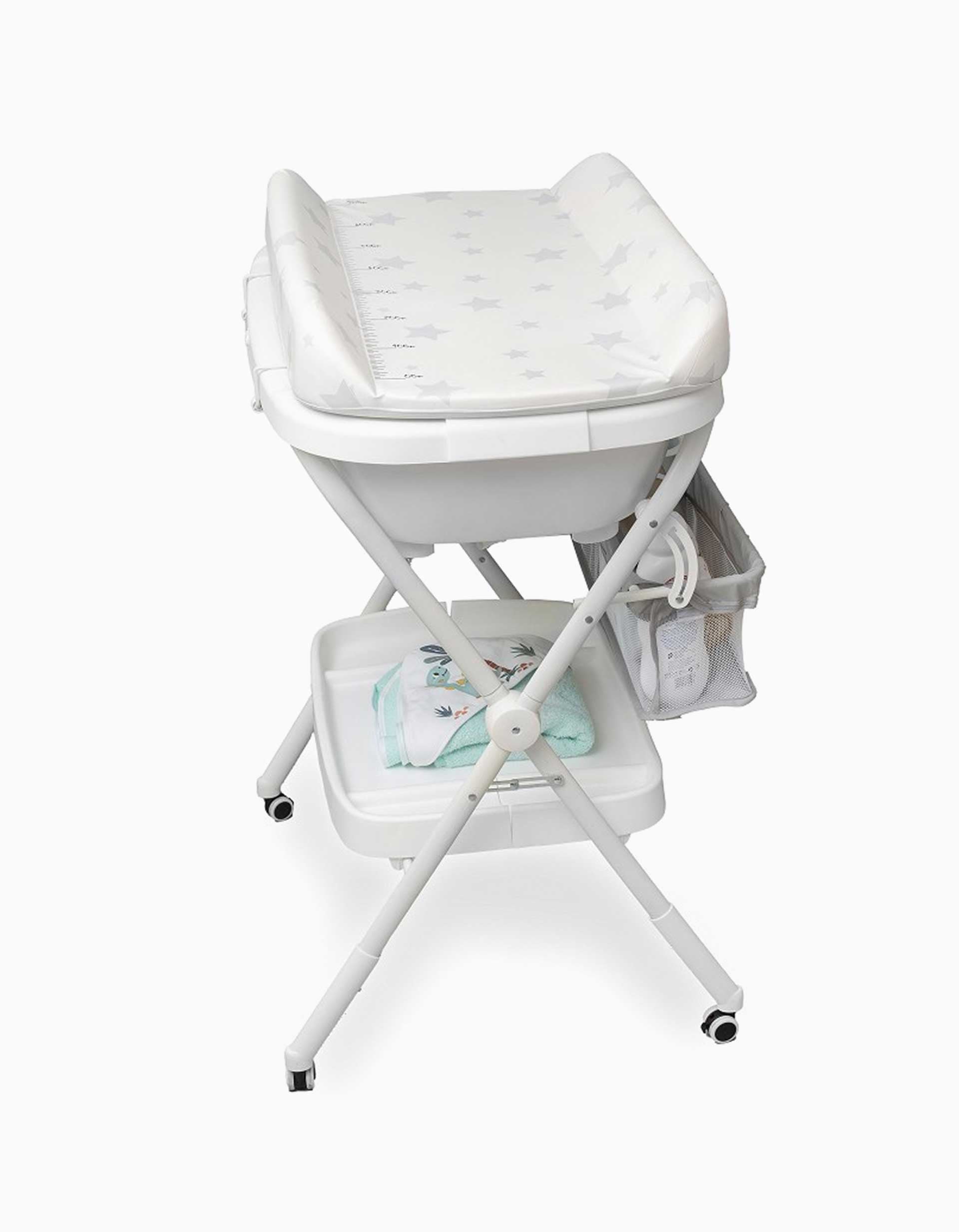 Bath and Changing Unit Stars Interbaby, White