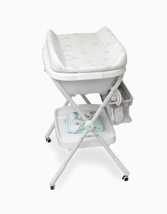 Bath and Changing Unit Stars Interbaby, White