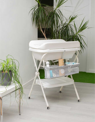Bath and Changing Unit Stars Interbaby, White