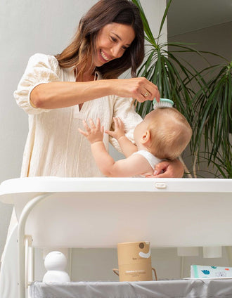 Bath and Changing Unit Stars Interbaby, White
